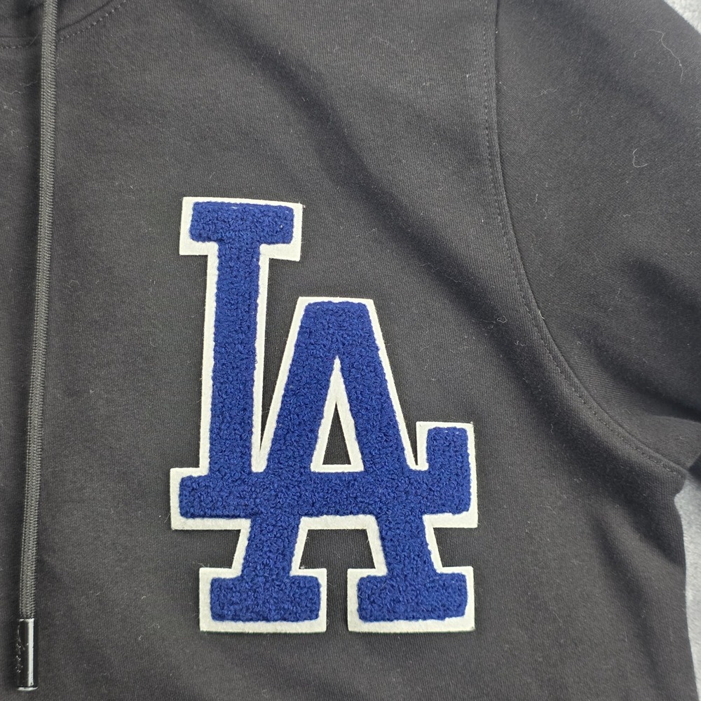 LA Dodgers Pro Standard Hoodie Mens S Black 2020 World Series Champions Patch - Picture 4 of 14